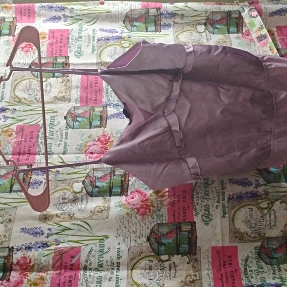 Forever 21 Lavender Silkly Fabric Bodysuit - Picture 2 of 7